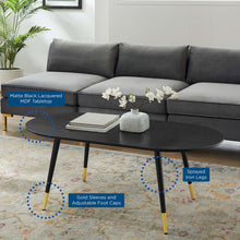 Load image into Gallery viewer, Vigor 47&quot; Oval Coffee Table by Modway
