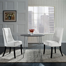 Load image into Gallery viewer, Noblesse Vinyl Dining Chair Set of 2 by Modway
