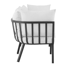 Load image into Gallery viewer, Riverside 3 Piece Outdoor Patio Aluminum Sectional Sofa Set by Modway

