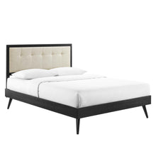 Load image into Gallery viewer, Willow Wood King Platform Bed With Splayed Legs by Modway

