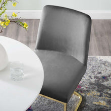Load image into Gallery viewer, Amplify Sled Base Performance Velvet Dining Side Chair by Modway
