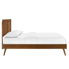 Load image into Gallery viewer, Marlee Wood King Platform Bed With Splayed Legs by Modway
