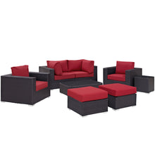 Load image into Gallery viewer, Convene 8 Piece Outdoor Patio Sectional Set by Modway
