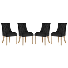 Load image into Gallery viewer, Pose Performance Velvet Dining Chair Set of 4 by Modway
