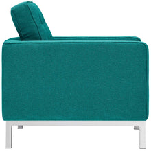 Load image into Gallery viewer, Loft Upholstered Fabric Armchairs Set of 2 by Modway
