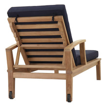 Load image into Gallery viewer, Marina Outdoor Patio Teak Single Chaise by Modway
