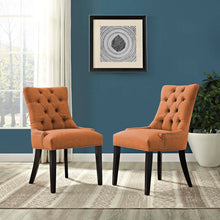 Load image into Gallery viewer, Regent Fabric Dining Side Chair Set of 2 by Modway
