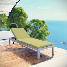 Load image into Gallery viewer, Shore Outdoor Patio Aluminum Chaise with Cushions by Modway
