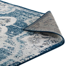 Load image into Gallery viewer, Entourage Malia Distressed Vintage Floral Vintage Medallion 8x10 Area Rug by Modway
