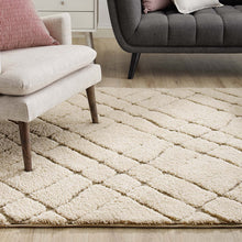 Load image into Gallery viewer, Jubilant Verona Abstract Geometric Shag 5x8 Area Rug by Modway
