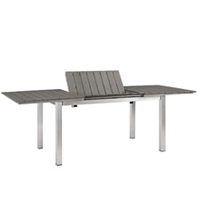 Load image into Gallery viewer, Shore 7 Piece Outdoor Patio Aluminum Dining Set by Modway
