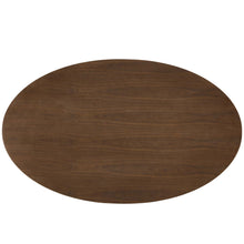 Load image into Gallery viewer, Lippa 78&quot; Oval Walnut Wood Dining Table by Modway
