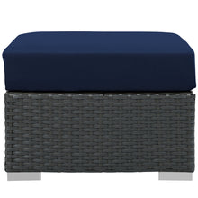 Load image into Gallery viewer, Sojourn Outdoor Patio Sunbrella¨ Ottoman by Modway
