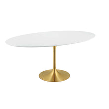 Load image into Gallery viewer, Lippa 78&quot; Oval Wood Dining Table by Modway
