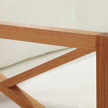 Load image into Gallery viewer, Northlake Outdoor Patio Premium Grade A Teak Wood Sofa by Modway
