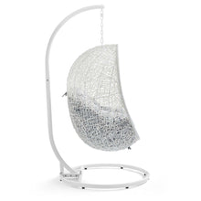 Load image into Gallery viewer, Hide Outdoor Patio Sunbrella¨ Swing Chair With Stand by Modway
