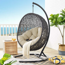 Load image into Gallery viewer, Encase Sunbrella¨ Swing Outdoor Patio Lounge Chair by Modway
