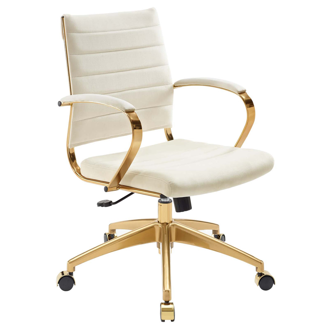 Jive Mid Back Office Chair in Ivory