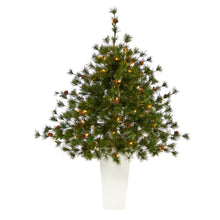Load image into Gallery viewer, 44' Colorado Mountain Pine Artificial Christmas Tree w/ 50 Clear Lights
