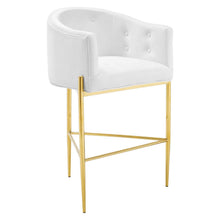 Load image into Gallery viewer, Savour Tufted Performance Velvet Bar Stool by Modway
