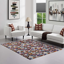 Load image into Gallery viewer, Arisa Geometric Hexagon Mosaic 4x6 Area Rug by Modway
