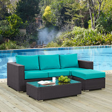 Load image into Gallery viewer, Convene 3 Piece Outdoor Patio Sofa Set by Modway

