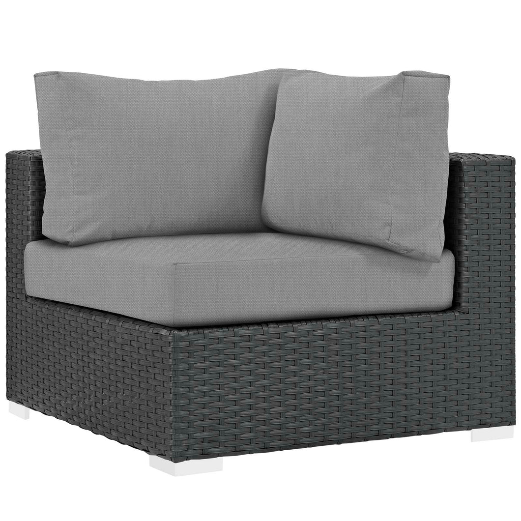Sojourn Outdoor Patio Sunbrella¨ Corner by Modway