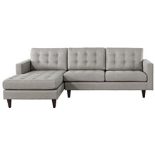 Load image into Gallery viewer, Empress Left-Facing Upholstered Fabric Sectional Sofa by Modway
