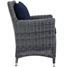 Load image into Gallery viewer, Summon 9 Piece Outdoor Patio Sunbrella¨ Dining Set by Modway
