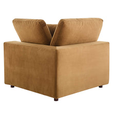 Load image into Gallery viewer, Commix 5-Piece Down Filled Overstuffed Performance Velvet Sectional Sofa by Modway
