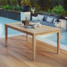 Load image into Gallery viewer, Marina 72&quot; Outdoor Patio Teak Dining Table by Modway
