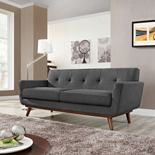 Load image into Gallery viewer, Engage Upholstered Fabric Loveseat by Modway
