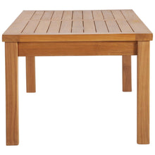 Load image into Gallery viewer, Upland Outdoor Patio Teak Wood Coffee Table by Modway
