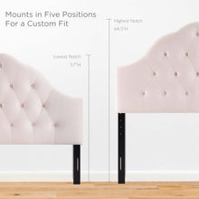 Load image into Gallery viewer, Sovereign Diamond Tufted Performance Velvet Full Headboard by Modway

