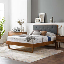Load image into Gallery viewer, Bridgette Wood Twin Platform Bed With Angular Frame by Modway
