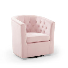 Load image into Gallery viewer, Prospect Tufted Performance Velvet Swivel Armchair by Modway
