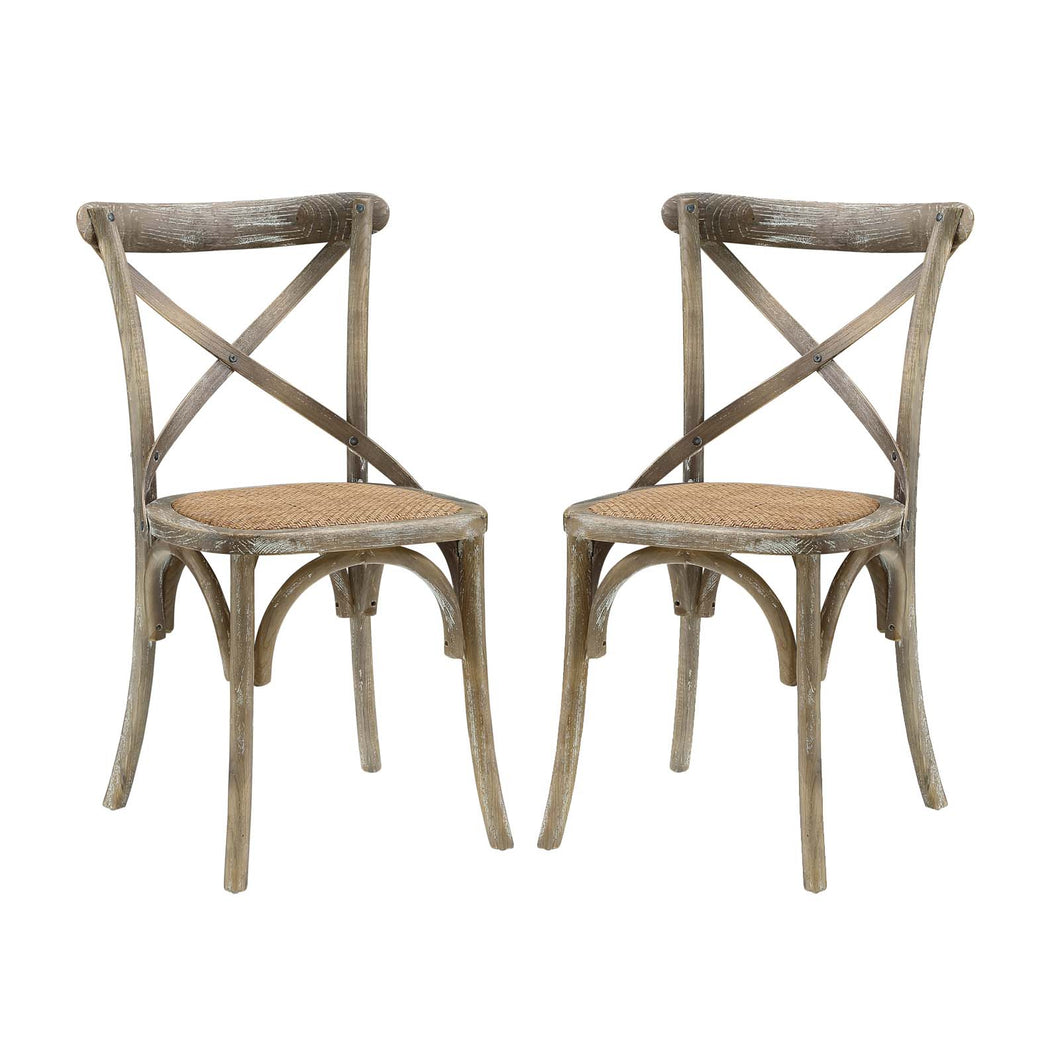 Gear Dining Side Chair Set of 2 by Modway