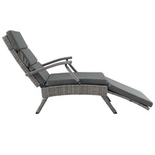 Load image into Gallery viewer, Envisage Chaise Outdoor Patio Wicker Rattan Lounge Chair by Modway
