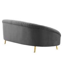 Load image into Gallery viewer, Camber Channel Tufted Performance Velvet Sofa by Modway
