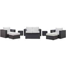Load image into Gallery viewer, Convene 8 Piece Outdoor Patio Sofa Set by Modway
