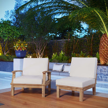 Load image into Gallery viewer, Marina 2 Piece Outdoor Patio Teak Set by Modway
