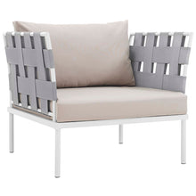 Load image into Gallery viewer, Harmony 6 Piece Outdoor Patio Aluminum Sectional Sofa Set by Modway
