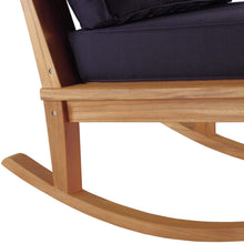 Load image into Gallery viewer, Marina Outdoor Patio Teak Rocking Chair by Modway
