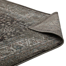 Load image into Gallery viewer, Berit Distressed Vintage Floral Lattice 5x8 Area Rug by Modway
