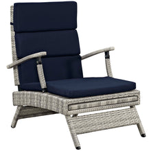 Load image into Gallery viewer, Envisage Chaise Outdoor Patio Wicker Rattan Lounge Chair by Modway
