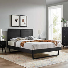 Load image into Gallery viewer, Marlee Wood Full Platform Bed With Angular Frame by Modway
