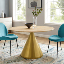 Load image into Gallery viewer, Tupelo 47&quot; Dining Table in Gold Natural
