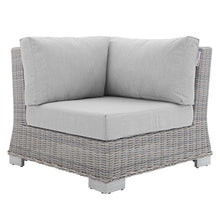 Load image into Gallery viewer, Conway Sunbrella¨ 7-Piece Sectional Sofa Set in Light Gray Gray
