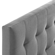Load image into Gallery viewer, Lily Biscuit Tufted Performance Velvet Queen Headboard by Modway
