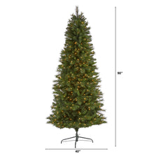 Load image into Gallery viewer, 7.5' Slim West Virginia Mountain Pine Artificial Christmas Tree
